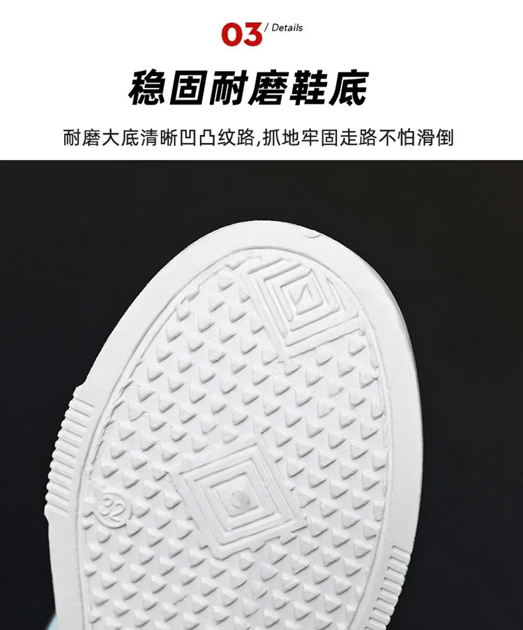 Brand Kids Board Shoes High Top Sports Shoes Boys Fashion Basketball Sneakers Leisure Girls Flats Children Casual Walking Shoes