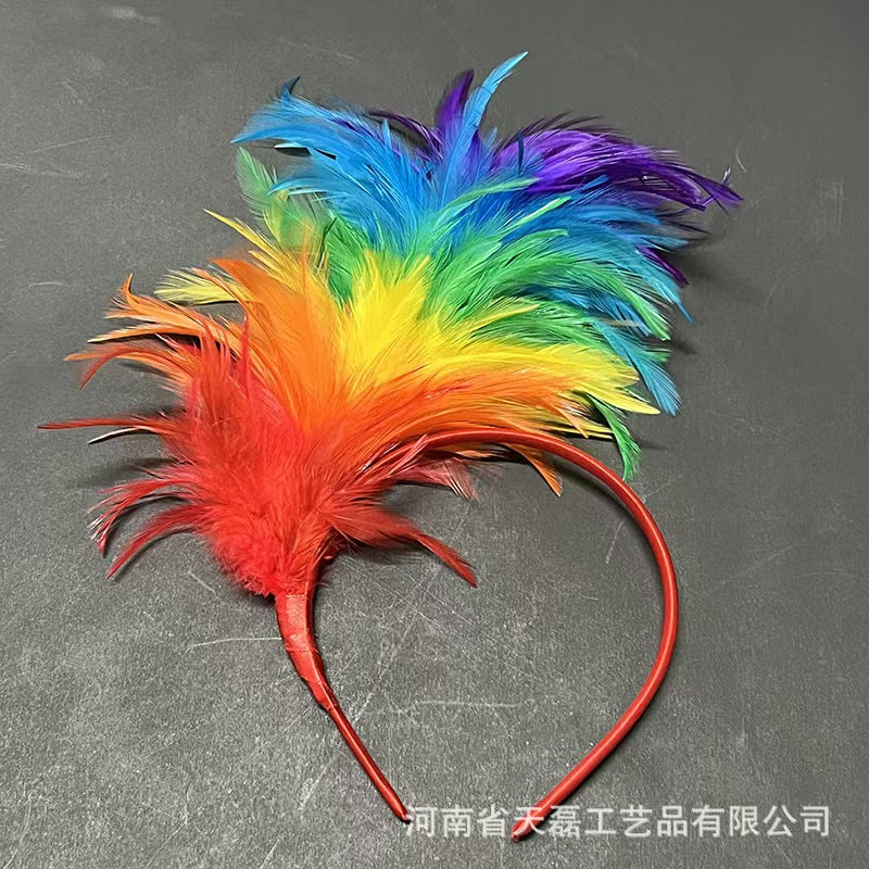 Girl's Fashion Feather Headband