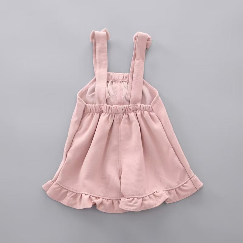 BibiCola Summer Girl Clothes Set Children Fashion Tops+Shorts 2PCS Tracksuit For Girls Kids Birthdys Clothing Suit Outfits