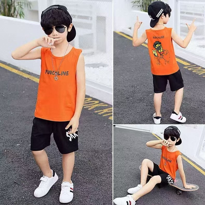Boy Fashion Summer Dress Set (Available)