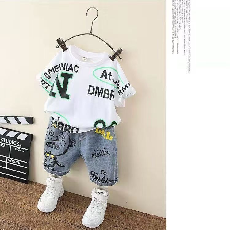 Boys Summer Clothes Handsome Children's Clothing Boys Suits (Available)