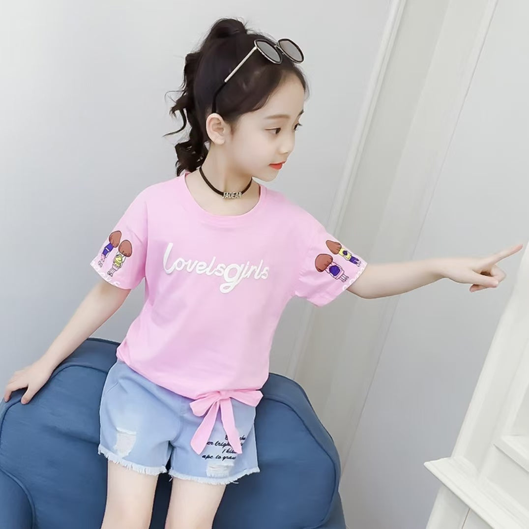 Girl's Western Dress Set