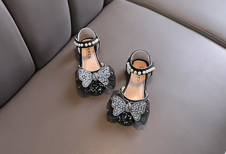 Girls Baby Princess Single Shoes Leather Shoes Dance Performance Shoes