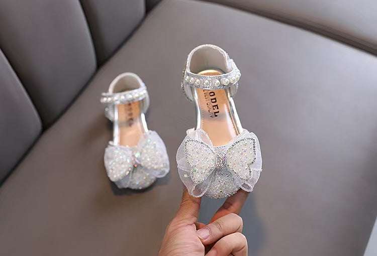 Girls Baby Princess Single Shoes Leather Shoes Dance Performance Shoes