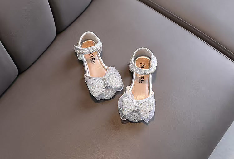 Girls Baby Princess Single Shoes Leather Shoes Dance Performance Shoes