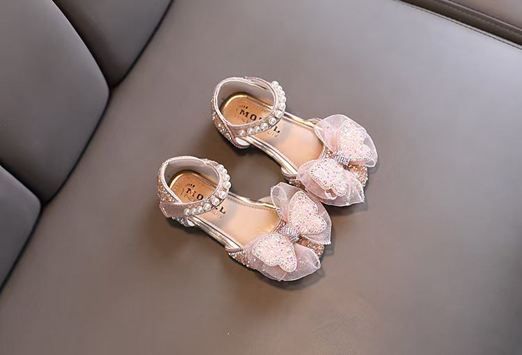 Girls Baby Princess Single Shoes Leather Shoes Dance Performance Shoes