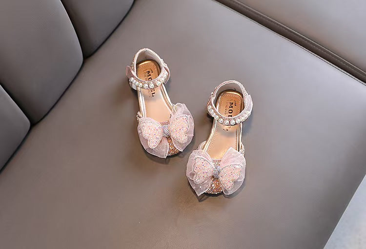 Girls Baby Princess Single Shoes Leather Shoes Dance Performance Shoes