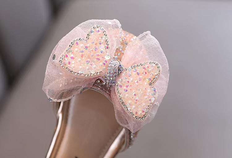 Girls Baby Princess Single Shoes Leather Shoes Dance Performance Shoes