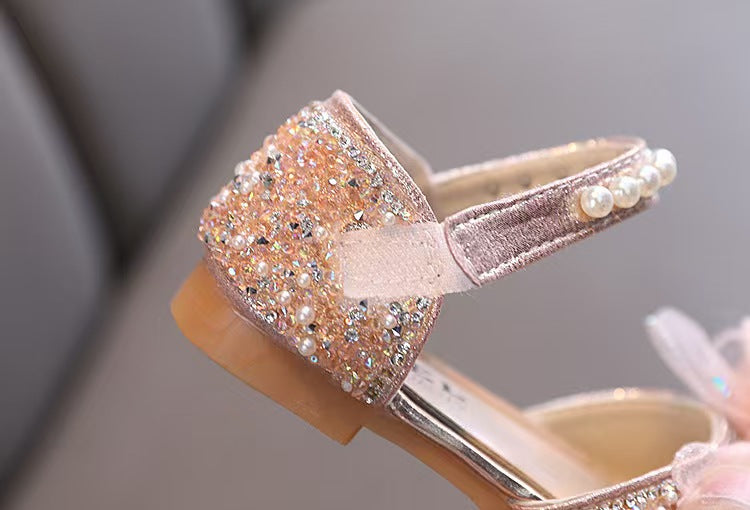 Girls Baby Princess Single Shoes Leather Shoes Dance Performance Shoes