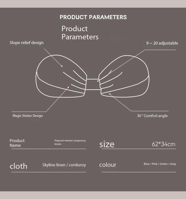 Maternity Pillow for Supporting Pregnant Women