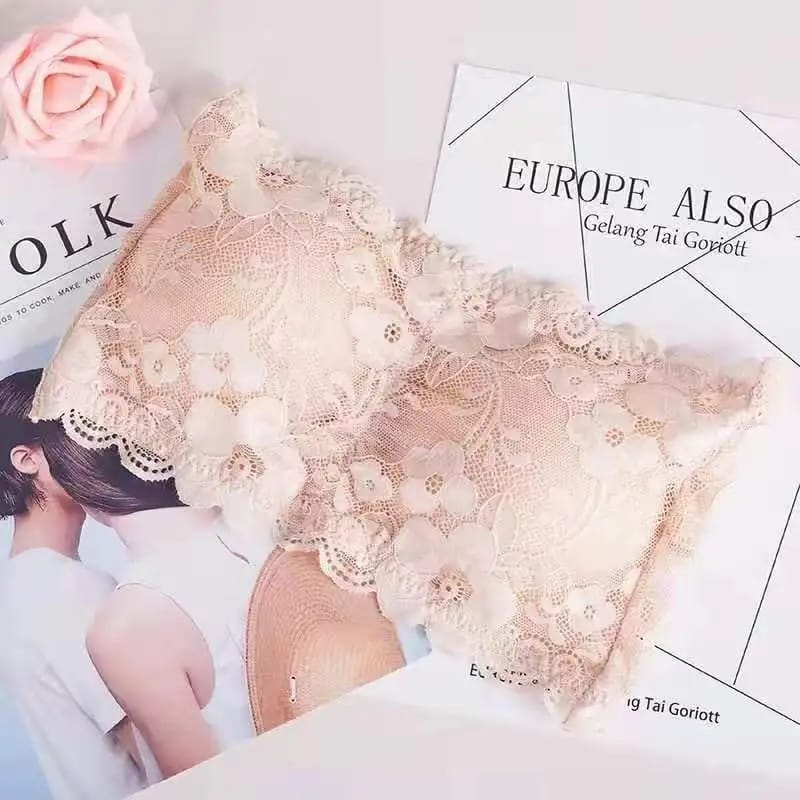 Tube Top Wireless BH Soft Seamless Bandeau Lace Bralette Bra (Available)