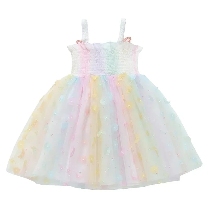 Children's Clothing Super Fairy Girl Princess Dress Child Suspender Skirt Dress (Available)