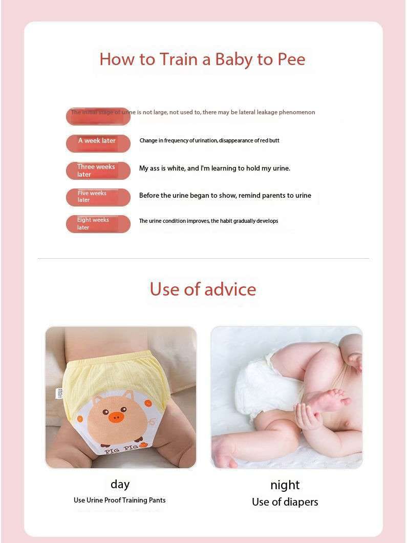 Breathable & Washable  Baby Diaper Pants (Available)