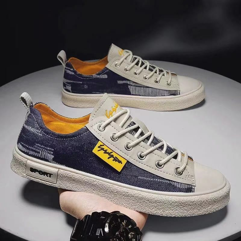 Student Trendy Men's Casual Canvas Shoes