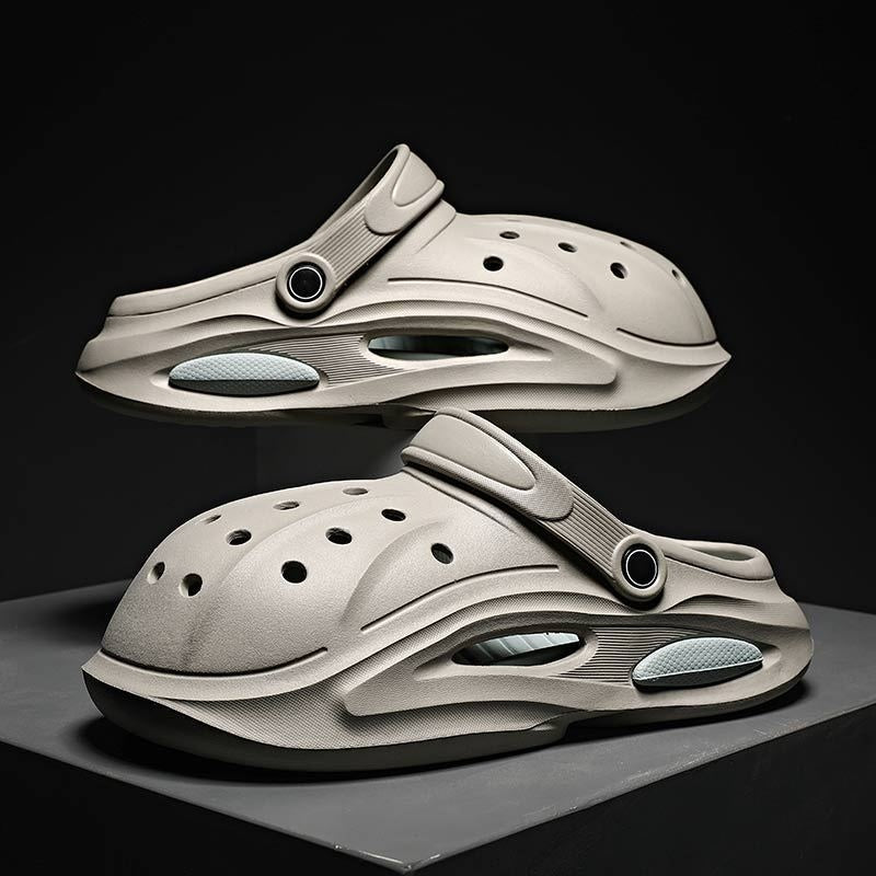 Men's Sandals With Casual Oversize Holes