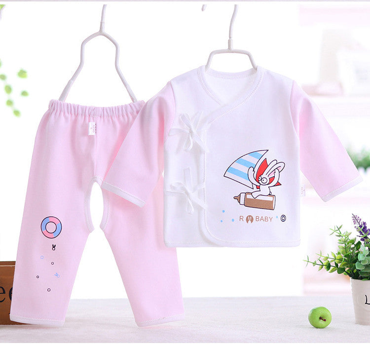 Spring Newborn Summer Autumn Cotton Baby Underwear Set