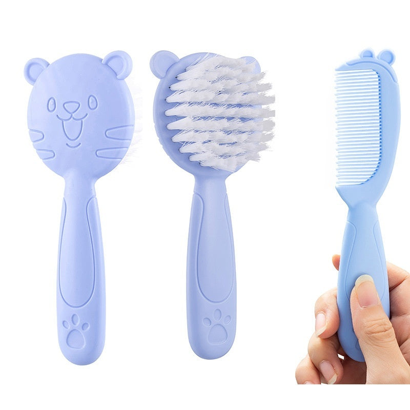 Nylon Soft Hair Newborn Removal Dirt Comb Brush Care Suit