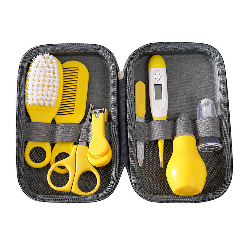 Children's Baby Nails Cutting Pliers 8 Eight-piece Set Eva Bag Care Suit   ( Available )
