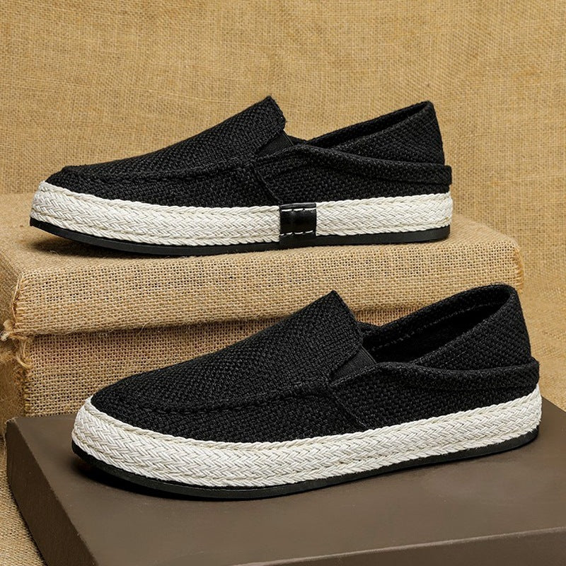 Summer Leisure Old Beijing Linen Cloth Shoes