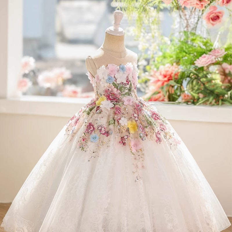 Girl's Dress Mori Style Little Host Children's Catwalk Costume