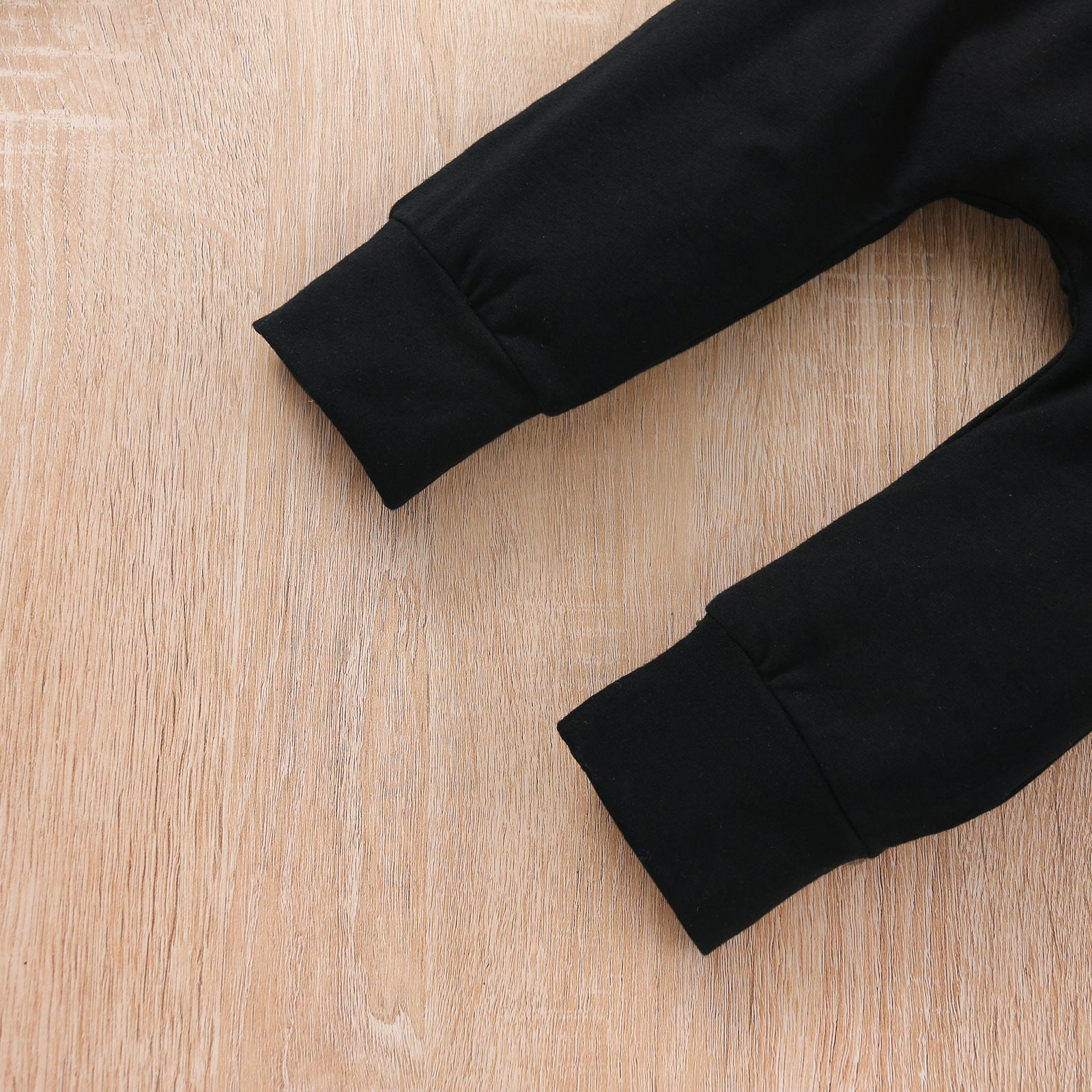 Removable Hood Blouse And Pants Men's Striped Hidden Hook