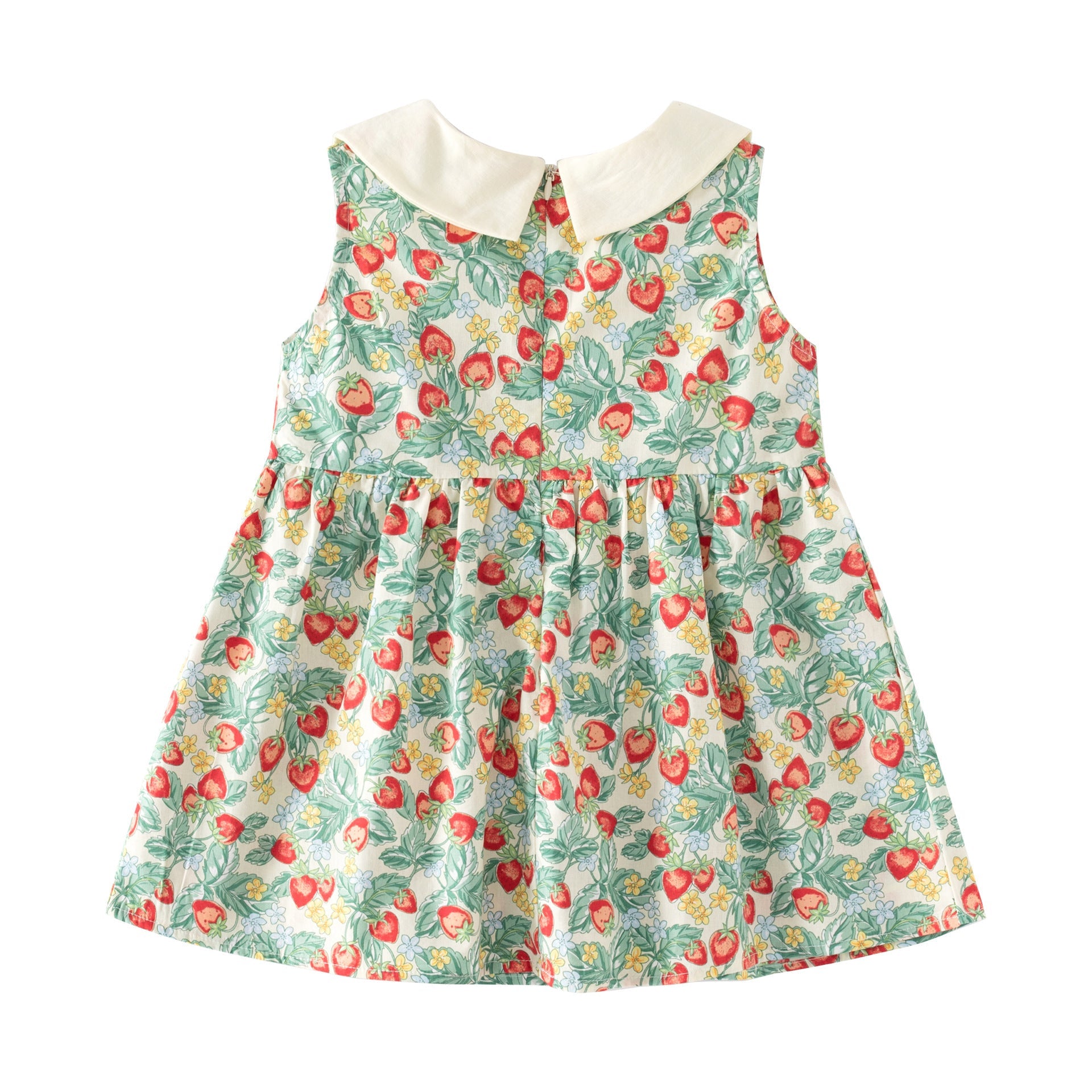 Princess Fashion Summer Baby Girl Doll Collar Dress