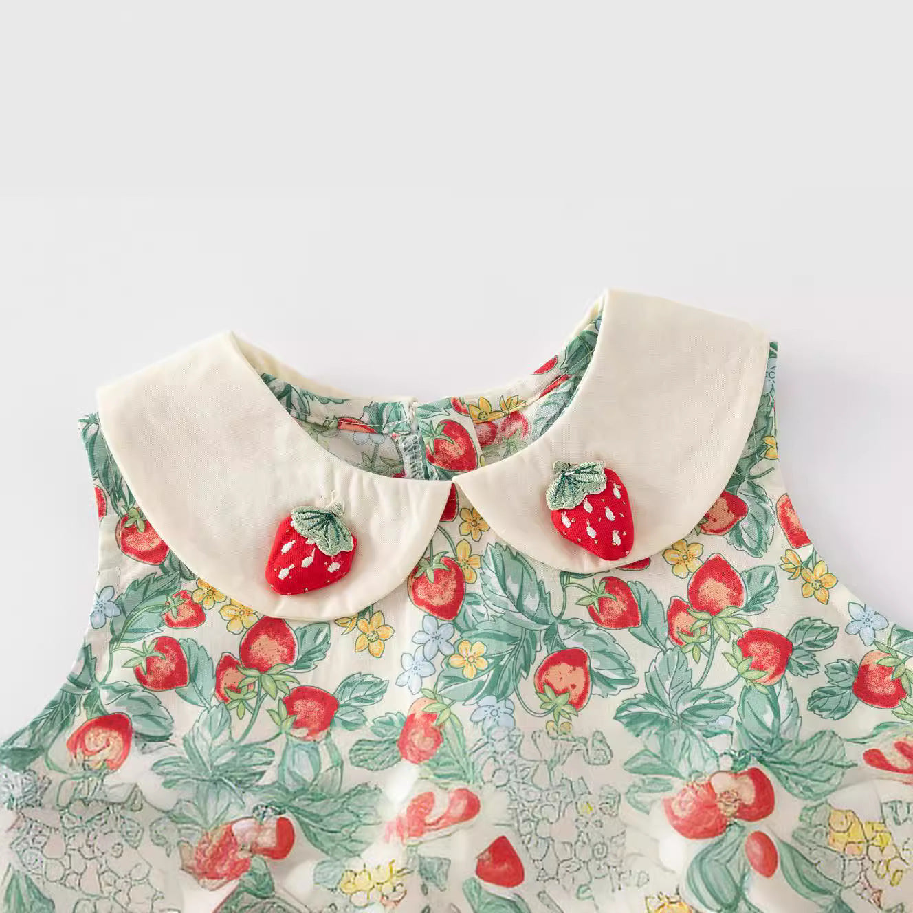 Princess Fashion Summer Baby Girl Doll Collar Dress