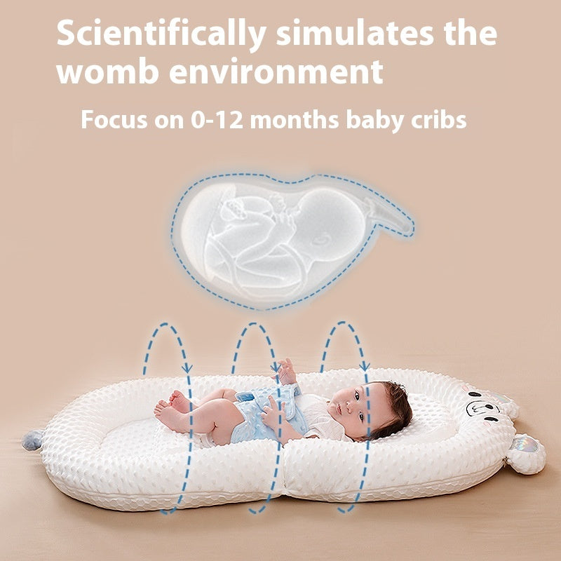 Baby Suit Newborn Bionic Bed Movable Pressure Portable