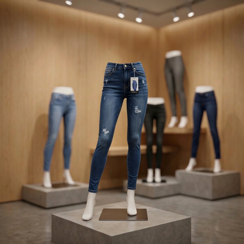Ladies Denim Pant