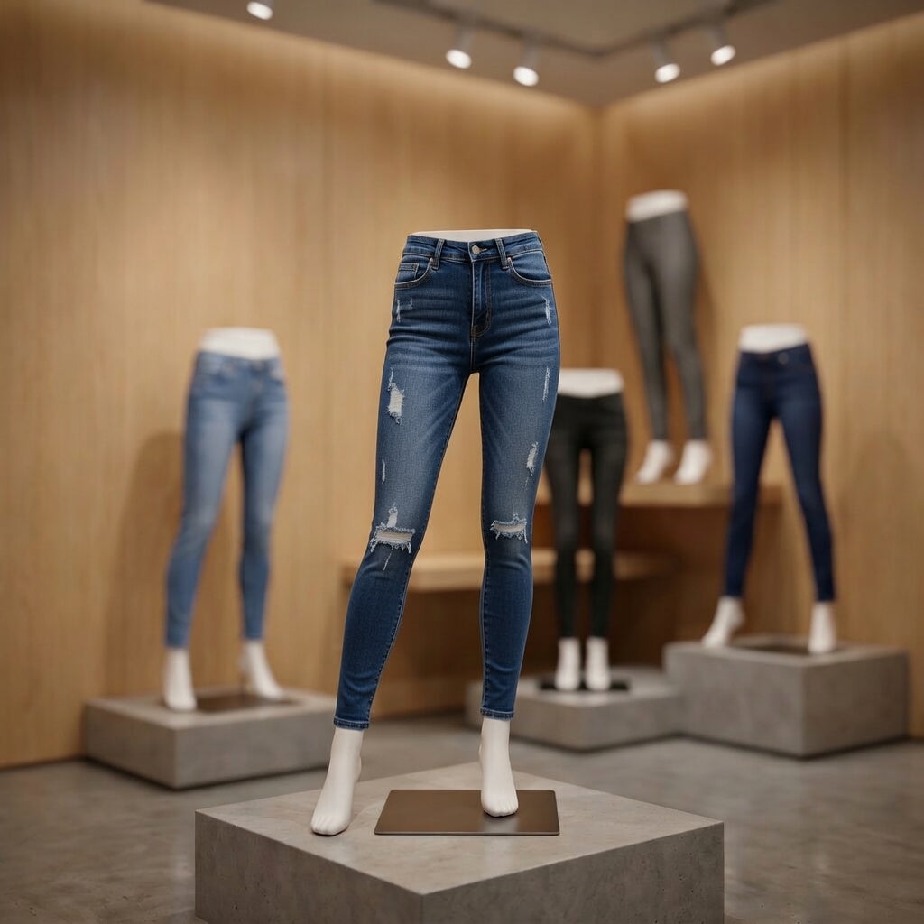 Ladies Denim Pant