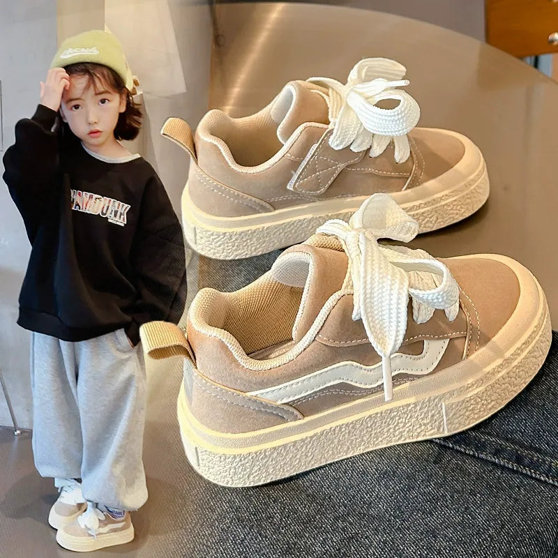 Children's soft-soled casual shoes