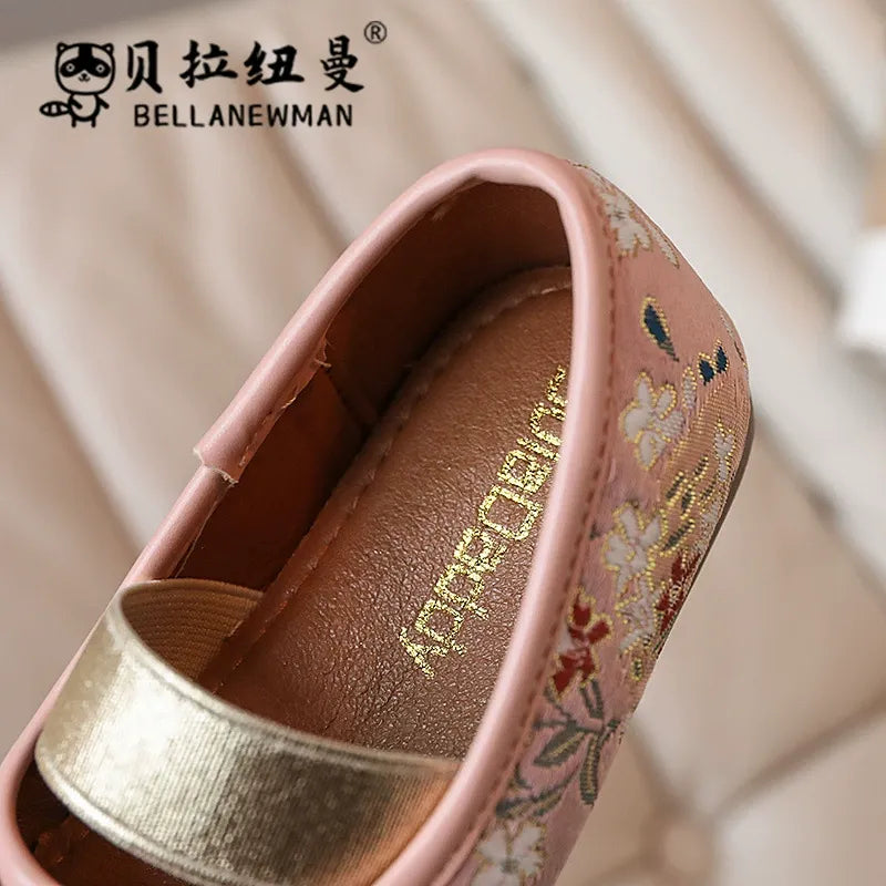 Children's Bow Slip-On Princess Shoes