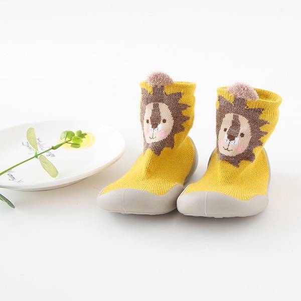 Cute cartoon animals toddler baby socks shoes